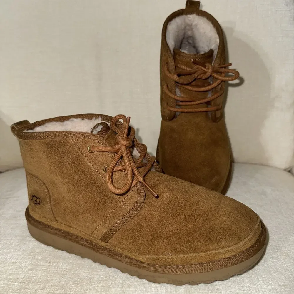 UGG Kids Neumel Ii Boots | Chestnut | 1017320K-CHE | Authentic Sz 5 EUC